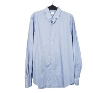 Xacus Slim Fit Men's Blue Dress Shirt